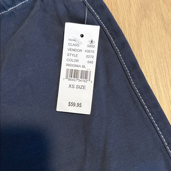 PacSun Blue Low Rise Cargo Parachute Pants - Picture 5 of 6